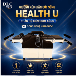 Giường Kéo Giãn HEALTH U  – Chăm Sóc Cột Sống Chuyên Nghiệp